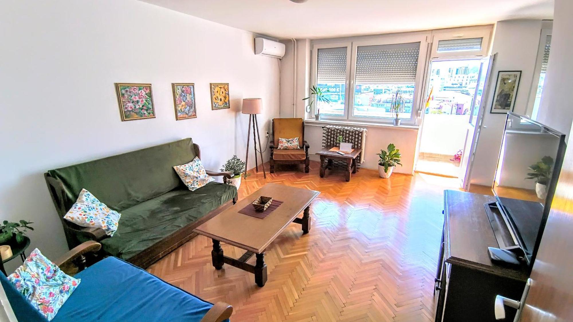 Apartment Maya'S Place Skopje Exteriör bild